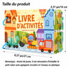 Busy Book Anglais Sensoriel Montessori Bébé | SensiBook