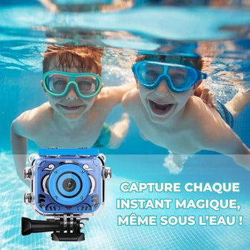 SplashSnap appareil photo enfant étanche IP68 pour aventures aquatiques