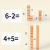 Bâtons NumberBlocks en bois naturel non toxique pour enfant