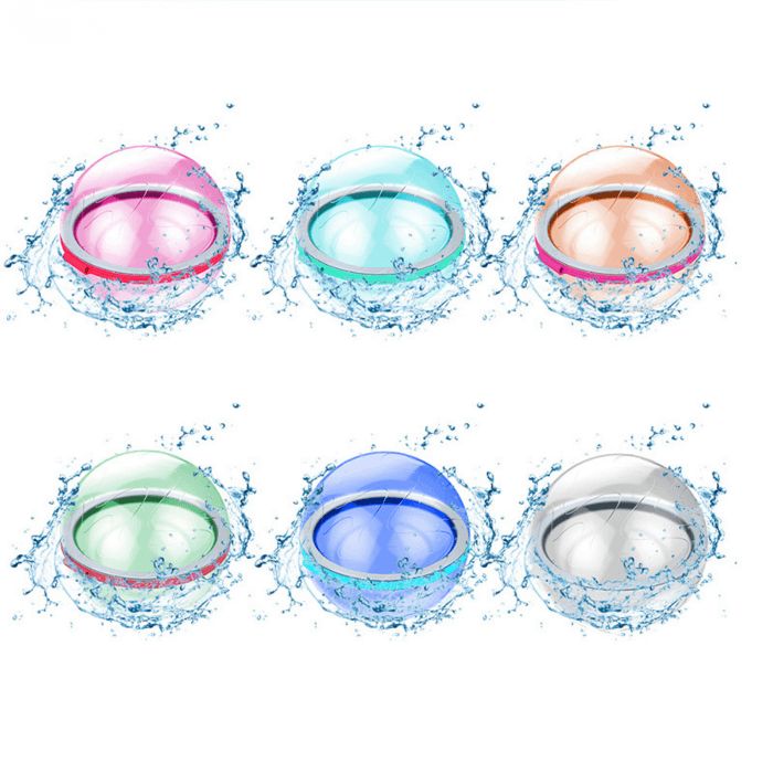lot 6 bombes à eau réutilisables enfant splashball jeu extérieur été