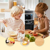 MiniChef ensemble cuisine Montessori en bois avec ustensiles
