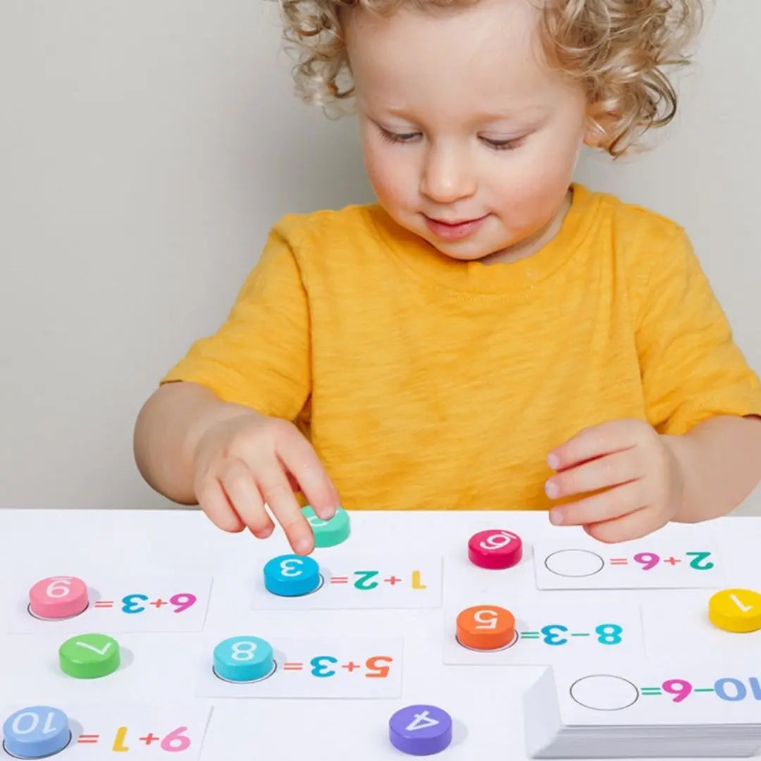 Pièces colorées AddiPlay pour visualiser addition et soustraction