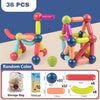 Ensemble de 36 pièces du Jeu de construction magnétique - educakid 