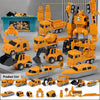jeu construction transformable enfant véhicules chantier robot modulable complet 35 pcs