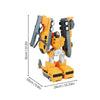 dimensions robot transformable enfant jouet chantier modulable taille produit