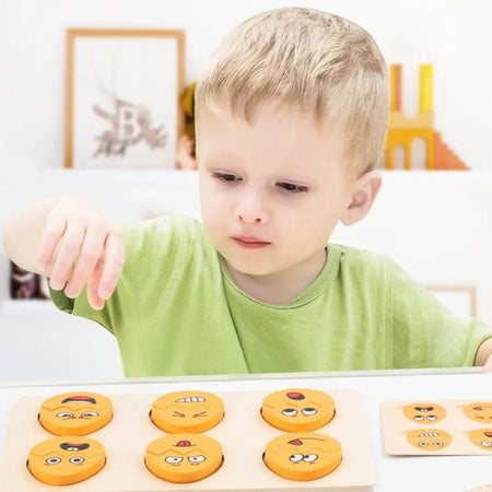 MoodPuzzle puzzle Montessori des émotions joie tristesse colère