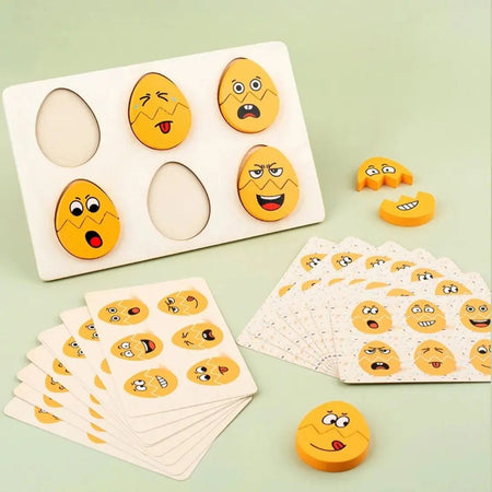Caractéristiques du puzzle Montessori MoodPuzzle des émotions