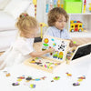 Puzzle Montessori MagnaPuzz pièces aimantées non toxiques