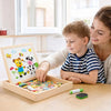 MagnaPuzz puzzle magnétique Montessori double face pour enfant
