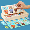 Caractéristiques du puzzle Montessori WoodZoo animaux du zoo