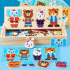 Idée cadeau Montessori WoodZoo pour éveil animaux et logique