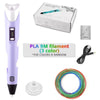 stylo 3d enfant violet avec écran et contrôle température création 3d facile