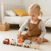 FarmRail train en bois Montessori avec animaux ferme à trier