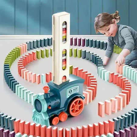 DominoTrain en plastique ABS sécurisé pour montage rapide enfant