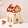 MushroomCube cube Montessori 5 faces d'activités en bois