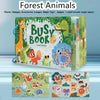 Busy Book Anglais Sensoriel Montessori Bébé | SensiBook