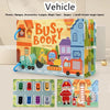 Busy Book Anglais Sensoriel Montessori Bébé | SensiBook