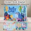 Busy Book Anglais Sensoriel Montessori Bébé | SensiBook