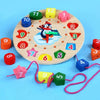 Idée cadeau Montessori ClockPingu pour apprentissage du temps