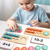 Jeu TenLogic en bois pour visualiser additions et soustractions