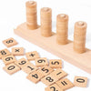 Cartes calcul NumBite avec opérations visuelles Montessori