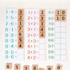 Jeu Montessori NumBite en bois de hêtre naturel pour enfant
