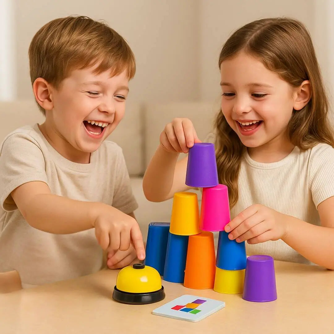 StackTwist gobelets emboîtables Montessori pour développement enfant