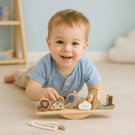 Idée cadeau Montessori ZooTilt pour éveil et motricité bébé