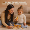 Caractéristiques du jeu d'équilibre ZooTilt Montessori animaux