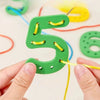 Caractéristiques du jeu Montessori RopeLetters lettres et cordons