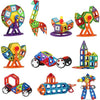 Caractéristiques du jeu magnétique de construction MagnoBlocks Montessori