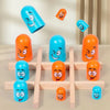 Activité WoodTac développant complicité parent-enfant et observation