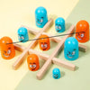 Caractéristiques du jeu de société WoodTac Montessori en bois