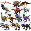 Collection de douze figurines de dinosaures à assembler en briques - EducaKid