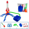 Kit complet SkyShooter avec pompe, lanceur et fusées en mousse pour activité extérieure enfant