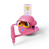Robot Educabot rose avec carte de dessin permettant de reproduire des formes simples