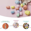 Jeu Montessori ZenStack avec pierres colorées illustrant les bénéfices pour le développement