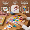 Puzzle WoodPuzz3D en bois non toxique pour enfant créatif