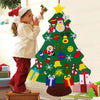 Sapin de Noël en feutrine Montessori avec décorations amovibles – EducaKid