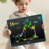 tablette écriture lcd enfant bleue dessin créatif écran large 16 pouces