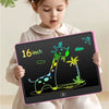 tablette écriture lcd enfant rose dessin girafe écran lumineux réutilisable
