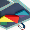tangram magnétique montessori avec pièces aimantées sur support educakid